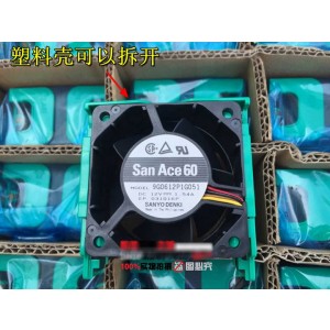 Sanyo 9G0612P1G051 12V 1.54A 4wires Cooling Fan